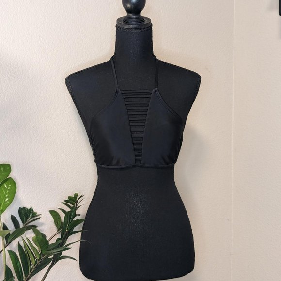 No Boundaries Black Swim Top - Picture 4 of 5